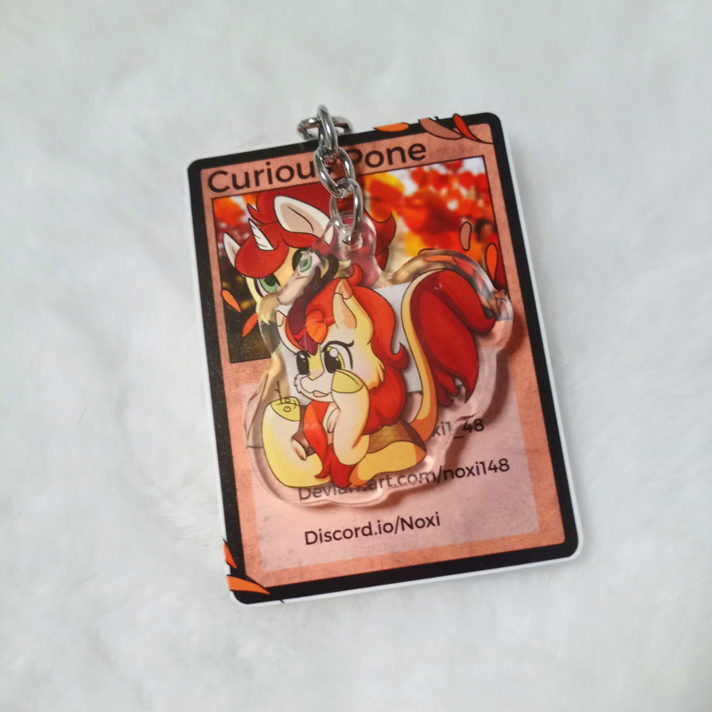 Autumn Blaze Keychain