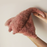 Peluche raie manta roses vieux rose