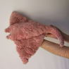 Peluche raie manta roses vieux rose