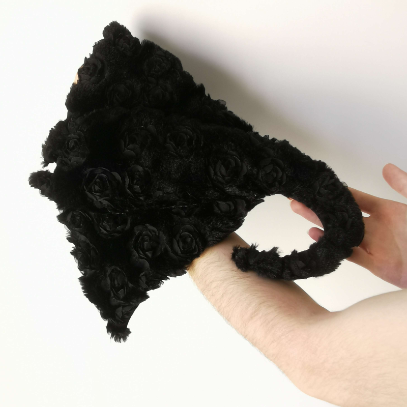 Peluche raie manta roses Noires