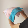 Grande peluche raie manta drapeau trans