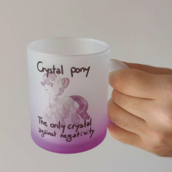 Mug Poney de Crystal