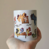 Mug "Daily dose of friends"